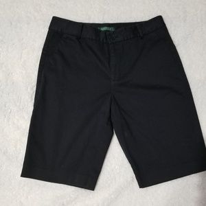 Ralph Lauren Black Bermuda Shorts